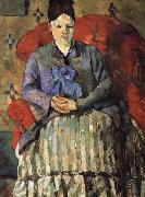 Paul Cezanne Mrs Cezanne oil painting on canvas